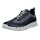 ECCO Sneaker Gruuv Lea (Premium leather, mesh fabric) navy blue/grey men's