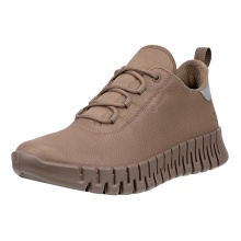 ECCO Gruuv Lea GTX Sneakers (ECCO Leather) brown ladies