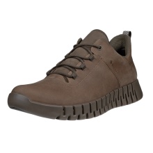 ECCO Sneaker Gruuv Lea GTX (smooth leather, waterproof) brown men's