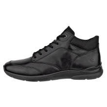 ECCO Everyday Winter Shoes Irving Mid-Cut (with warming lining, premium leather) black men's