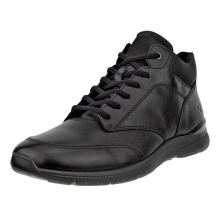 ECCO Everyday Winter Shoes Irving Mid-Cut (with warming lining, premium leather) black men's