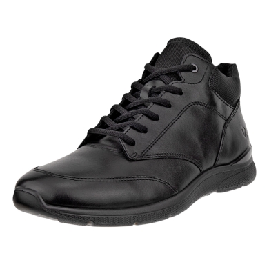 ECCO Everyday Winter Shoes Irving Mid-Cut (with warming lining, premium leather) black men's