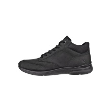 ECCO Everyday Winter Shoes Irving Mid-Cut (with warming lining, premium nubuck leather) black men's