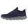 ECCO MX Low WP Walking Shoes (Nubuck Leather, Waterproof) Navy Blue Men's