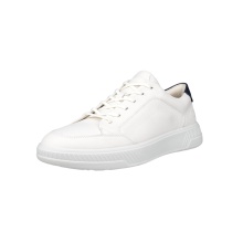 ECCO Move Sneakers (Premium Leather and Textile) white men's