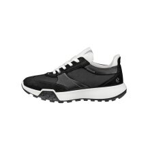 ECCO Retro Low Sneakers (Premium Nylon Leather) black ladies