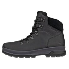ECCO Winter Shoes Rugged Track WP Lace Boot (Premium Leather, waterproof) black men's
