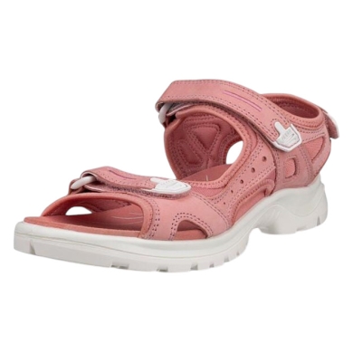 ECCO Yucatan Leather Sandal Pink Ladies