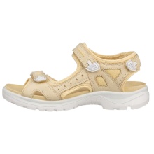 ECCO Yucatan Leather Sandal beige/white Ladies