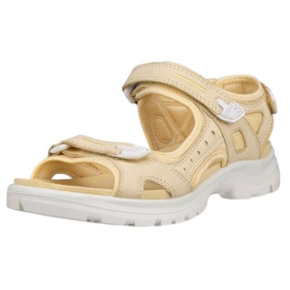 ECCO Yucatan Leather Sandal beige/white Ladies
