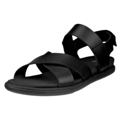 ECCO Sandal Samara 4 Strap (Full-grain leather) black ladies