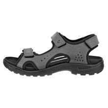 ECCO Hike 3 Strap Sandal (Leather) grey Men's