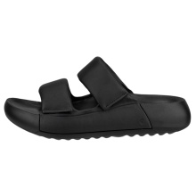 ECCO Sandal Cozmo Pf Cross Sling (Full-grain leather) black ladies