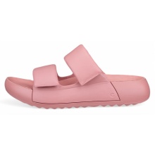 ECCO Sandal Cozmo Pf Cross Sling (Full-grain leather) pink Ladies