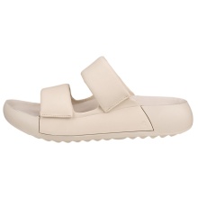 ECCO Cozmo Pf Cross Sling Sandal (Full Grain Leather) beige Ladies