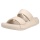ECCO Cozmo Pf Cross Sling Sandal (Full Grain Leather) beige Ladies
