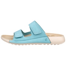 ECCO Cozmo Flat Sandal blue ladies