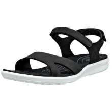ECCO Sandal Cruise II 3 Strap (Nubuck leather) black ladies