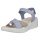 ECCO Flowt Sandal (full-grain and nubuck leather) blue ladies