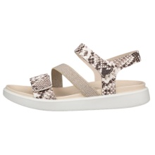 ECCO Flowt Sandal (Leather) beige/white Ladies