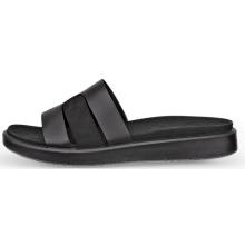 ECCO Flowt Slide Sandal (Premium Leather) black ladies