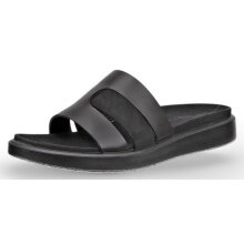 ECCO Flowt Slide Sandal (Premium Leather) black ladies