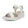 ECCO Flowt Sandal (Full Grain and Nubuck Leather) White Ladies