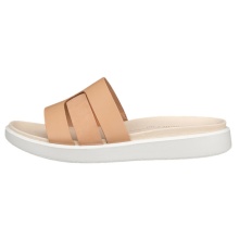 ECCO Flowt Slide Sandal (Premium Leather) beige ladies