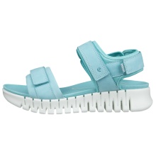 ECCO Sandal Gruuv Sol Lea (Premium Leather) blue Ladies