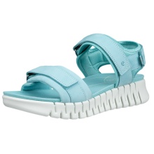 ECCO Sandal Gruuv Sol Lea (Premium Leather) blue Ladies
