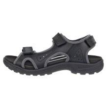 ECCO Hike 3 Strap Sandal (Leather) black Men's