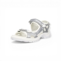 ECCO Offroad 3S Reflective Sandal white/silver ladies