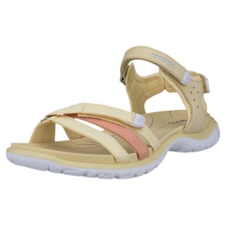 ECCO Offroad Roam Lea Tex Sandal (Nubuck Leather) light brown Ladies
