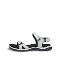 ECCO Offroad Roam Sandal (Full-grain Leather) white Ladies