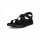 ECCO Soft Sandal (Premium Leather) black ladies