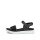 ECCO Soft Sandal (Full Grain Leather) black ladies