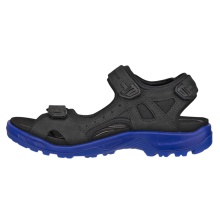 ECCO Yucatan Sandal (Offroad) Leather black/blue Men's