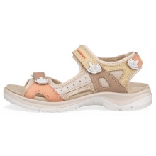 ECCO Yucatan Leather Sandal Beige Ladies