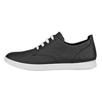 ECCO Sneaker Leisure Lace Up (soft premium leather) black ladies