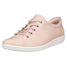 ECCO Sneaker Soft 2.0 Tie (light and flexible sole) light pink ladies