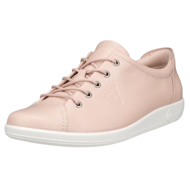 ECCO Sneaker Soft 2.0 Tie (light and flexible sole) light pink ladies
