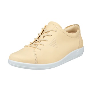 ECCO Sneaker Soft 2.0 Anniversary (ECCO Leather) yellow ladies