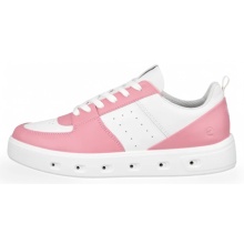 ECCO Sneaker Street 720 (leather, waterproof) pink/white ladies