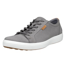 ECCO Men's Soft 7 Sneakers (made from premium leather) grey