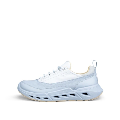 ECCO Biom 720 GTX Sneakers (full-grain leather, waterproof) dusty blue/light blue ladies