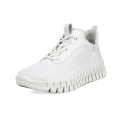 ECCO Sneaker Gruuv (Leather, perforated) white Ladies