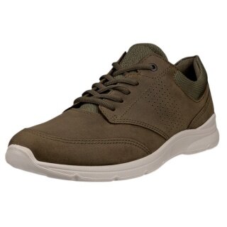 ECCO Sneaker Irving Low Lace (Nubuck leather) dark green men's