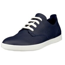 ECCO Sneaker Leisure Lace Up (soft premium leather) navy blue ladies
