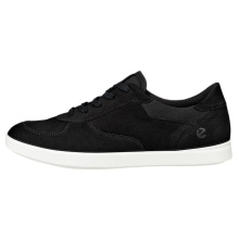 ECCO Sneaker Leisure Oxford (Premium Leather) black ladies