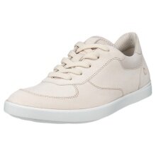 ECCO Leisure Oxford Sneakers (Premium Leather) limestone Ladies